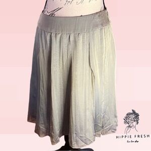 Carmen Marc Valdo 100% Silk Ethereal Ribbon A Line Skirt Size 8